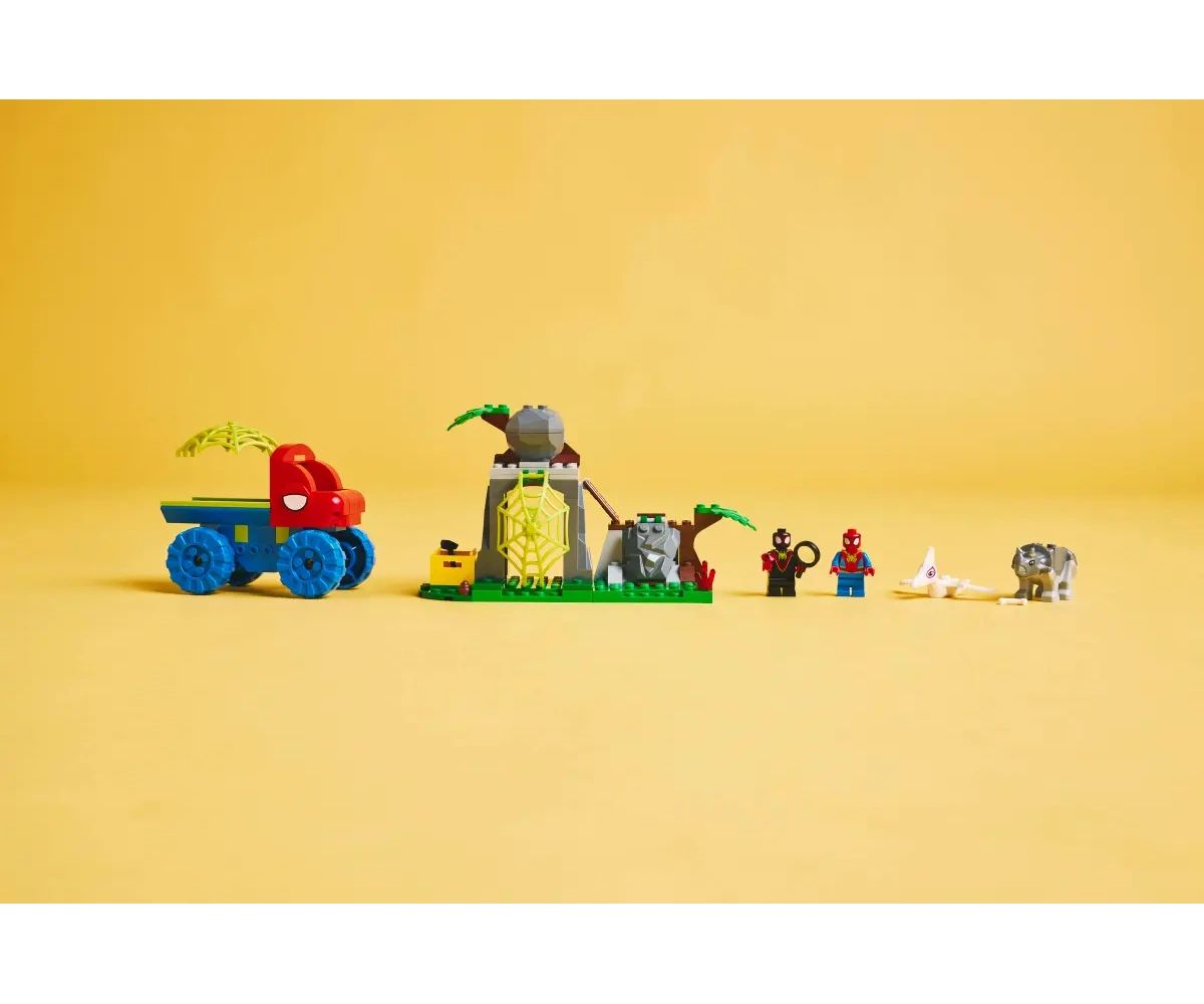Конструктор LEGO Spidey Дино-Кроулер Человека-Паука 136 дет. - фото 10