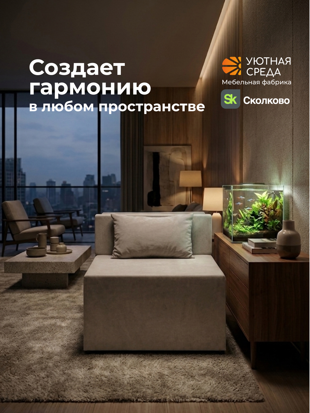 Кресло Уютная среда раскладной велюр бежевый бежевый - фото 23