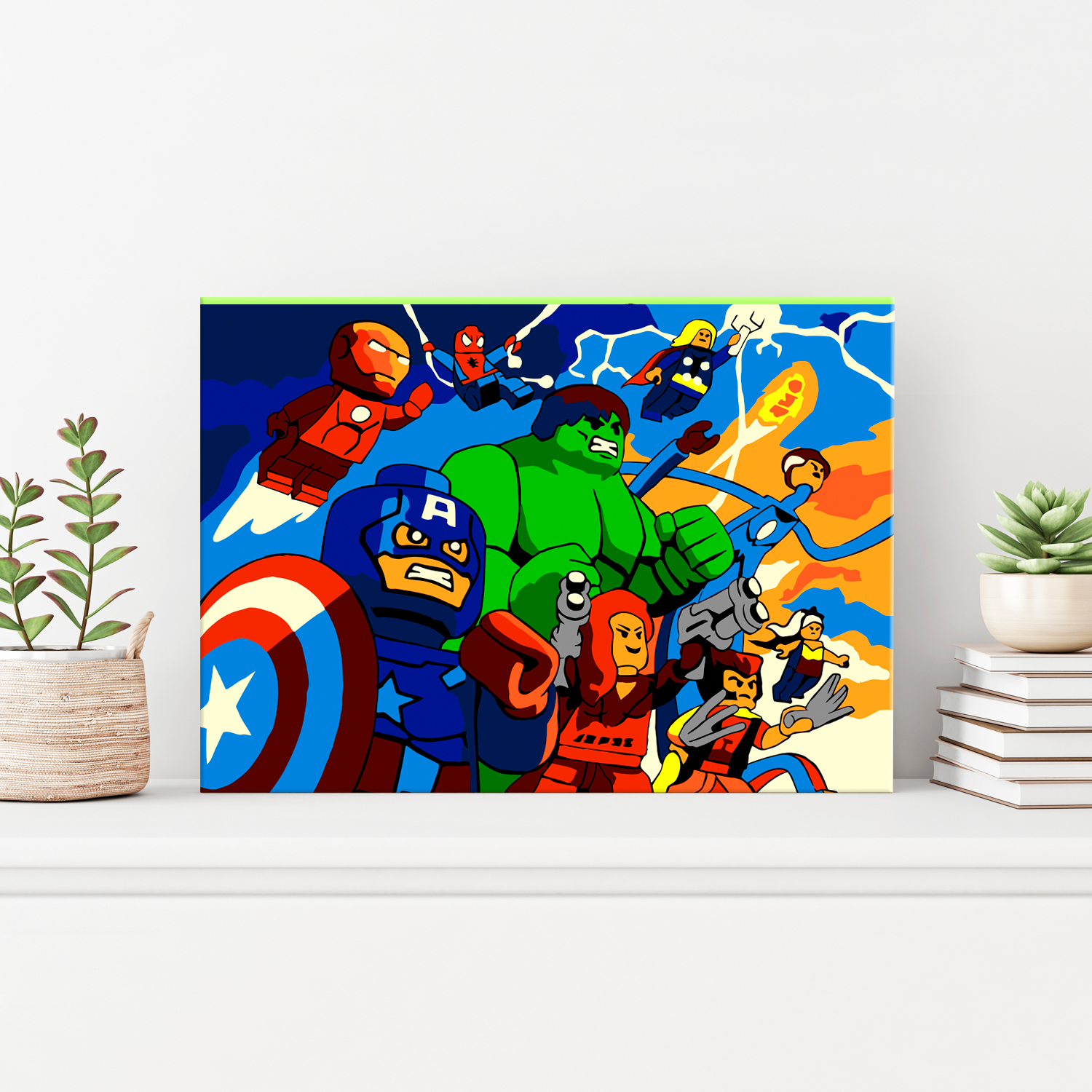 Картина по номерам Hobby Paint Вселенная Мстителей в ассортименте - фото 3