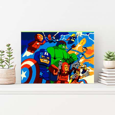 Картина по номерам Hobby Paint Вселенная Мстителей в ассортименте