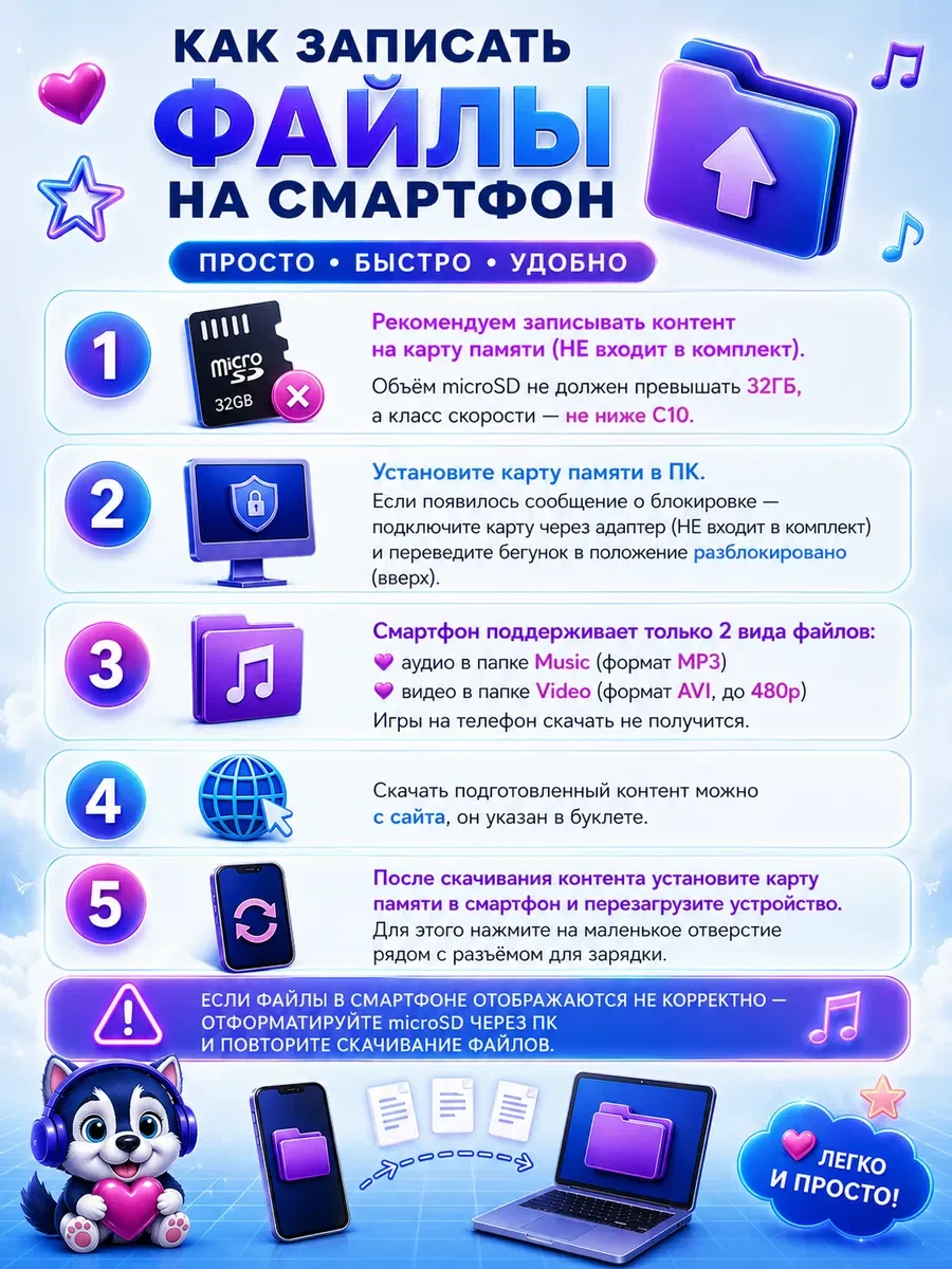 Игрушечный телефон в наборе с наушниками Genzai Динозавр - фото 9