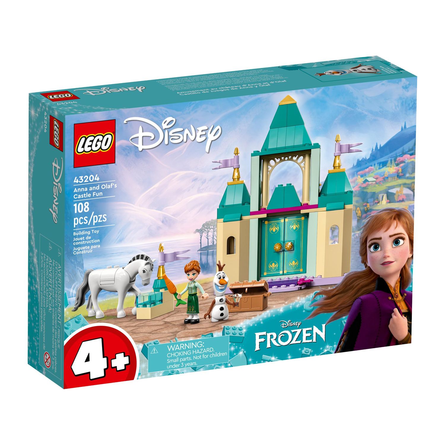 Конструктор LEGO Disney Princess Anna and Olaf Castle Fun 108 дет. - фото 6
