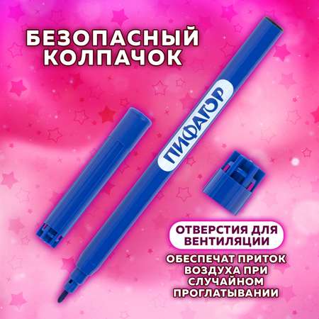 Фломастеры Пифагор 24 цв.