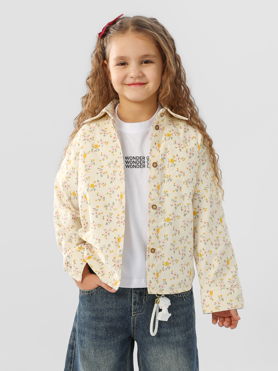 Рубашка Соль и Перец SP1511/кремово-желтый - фото 13