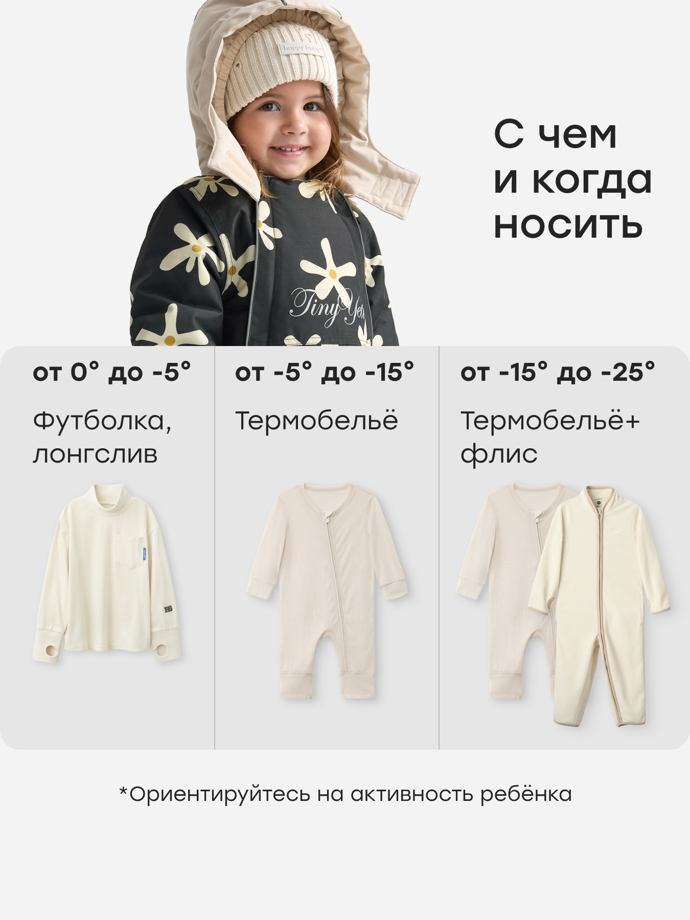 Комбинезон Happy Baby 89114/black(flowers) - фото 6