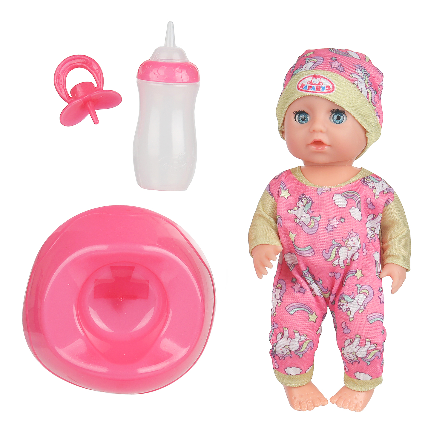 Кукла пупс Карапуз высота 20 см 402875 - фото 2