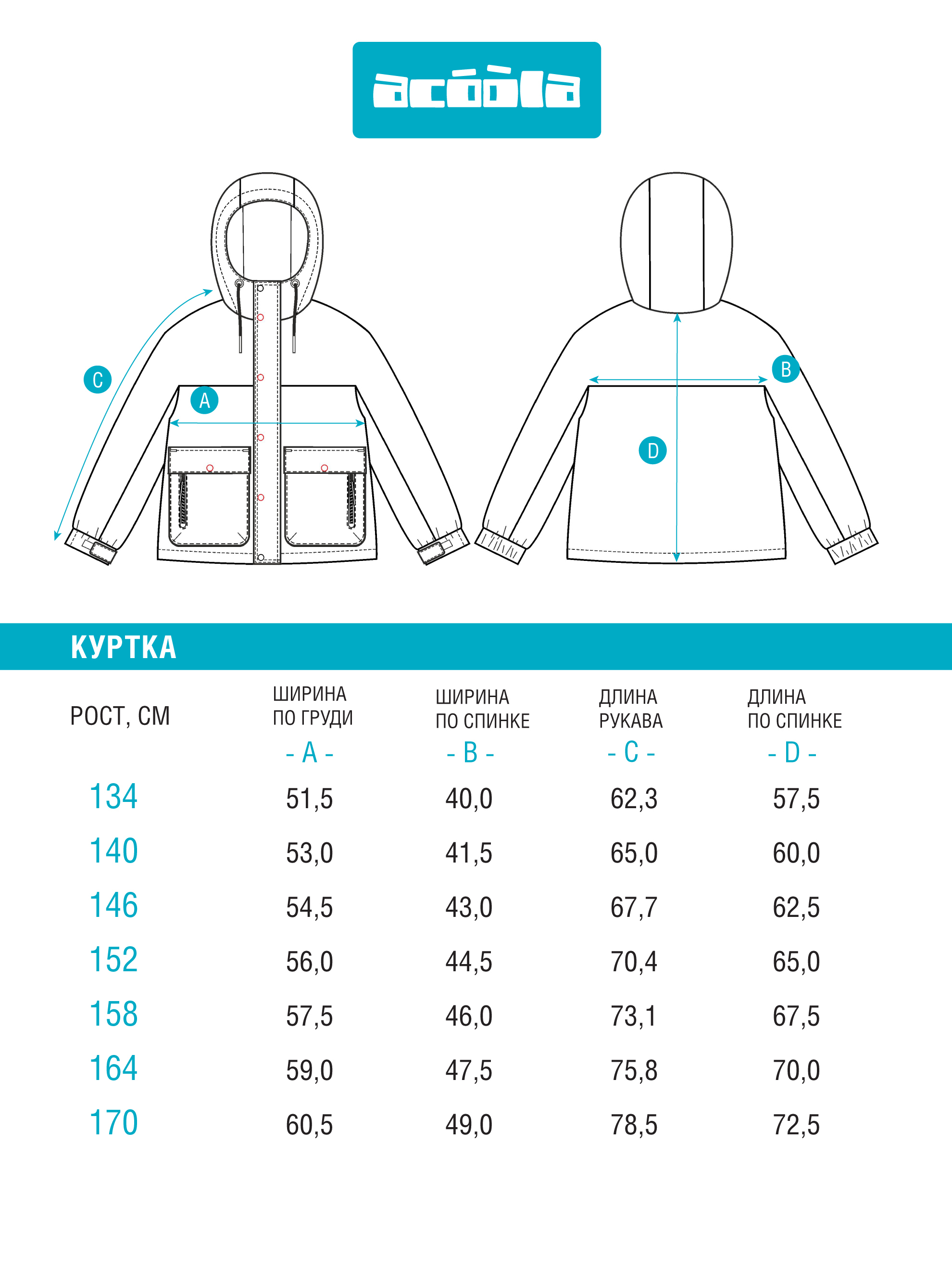 Куртка Acoola 20110130308_0092563 - фото 12