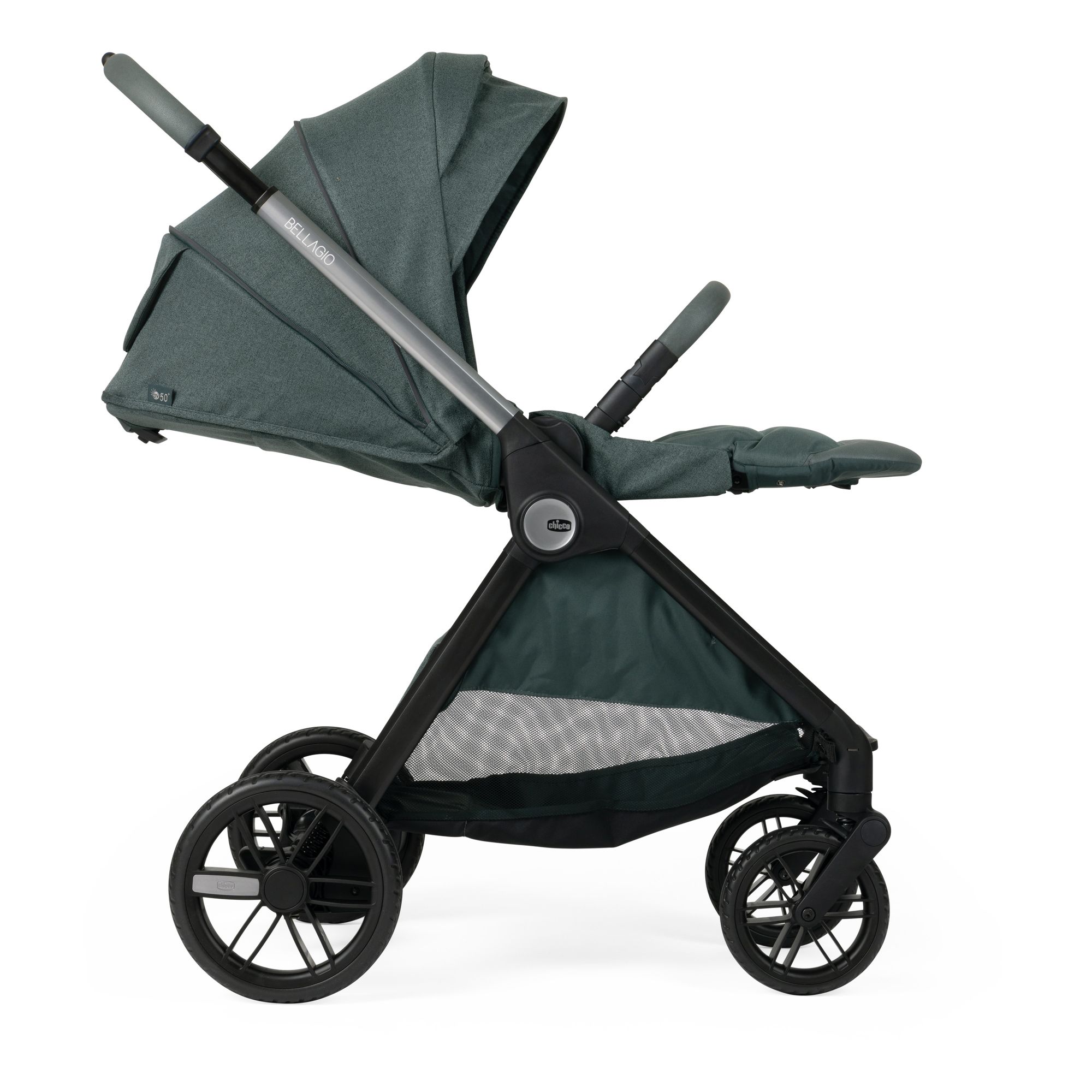 Коляска прогулочная Chicco серый - фото 28
