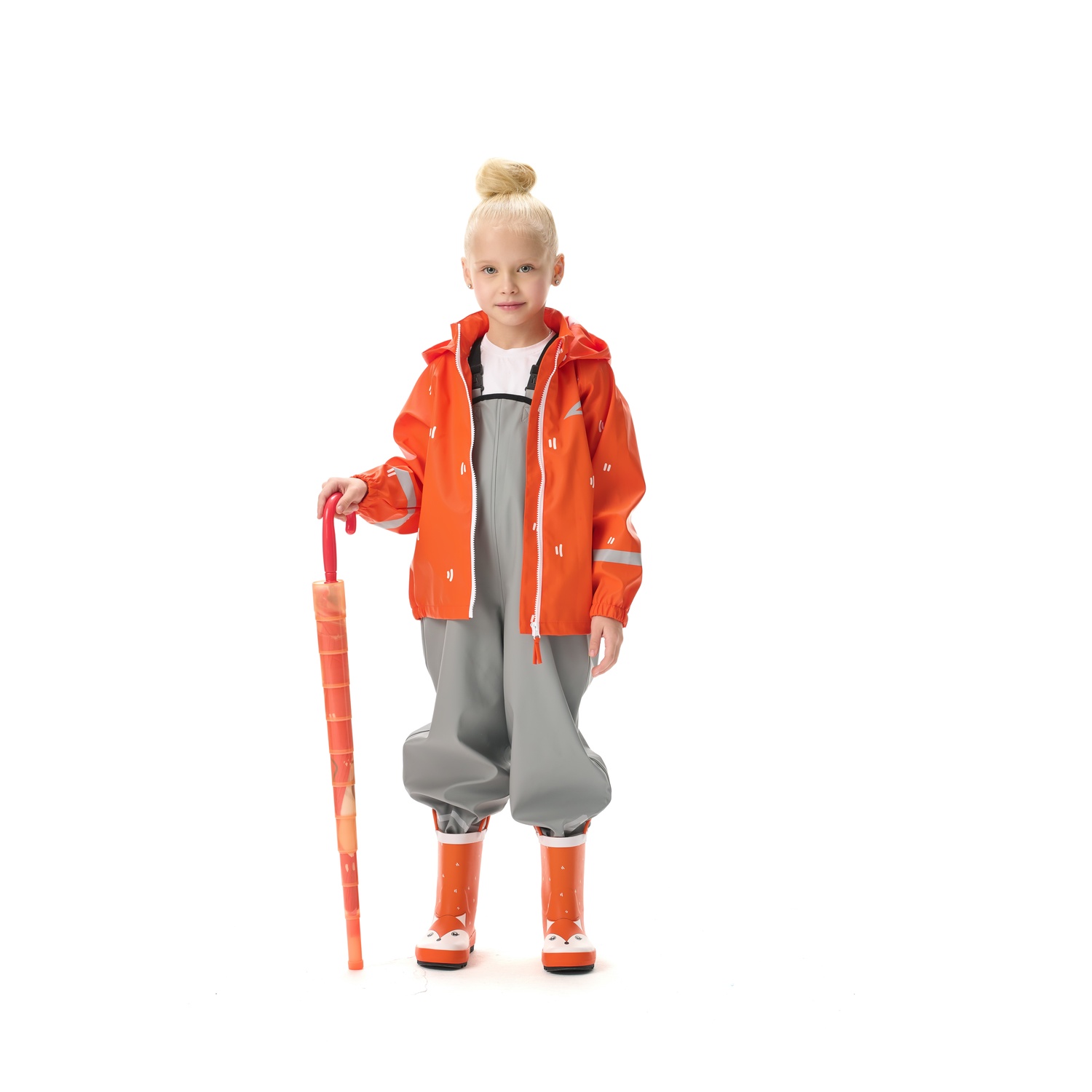 Куртка-дождевик Oldos AOSS23JK2RB08_ОРАНЖЕВЫЙ - фото 1