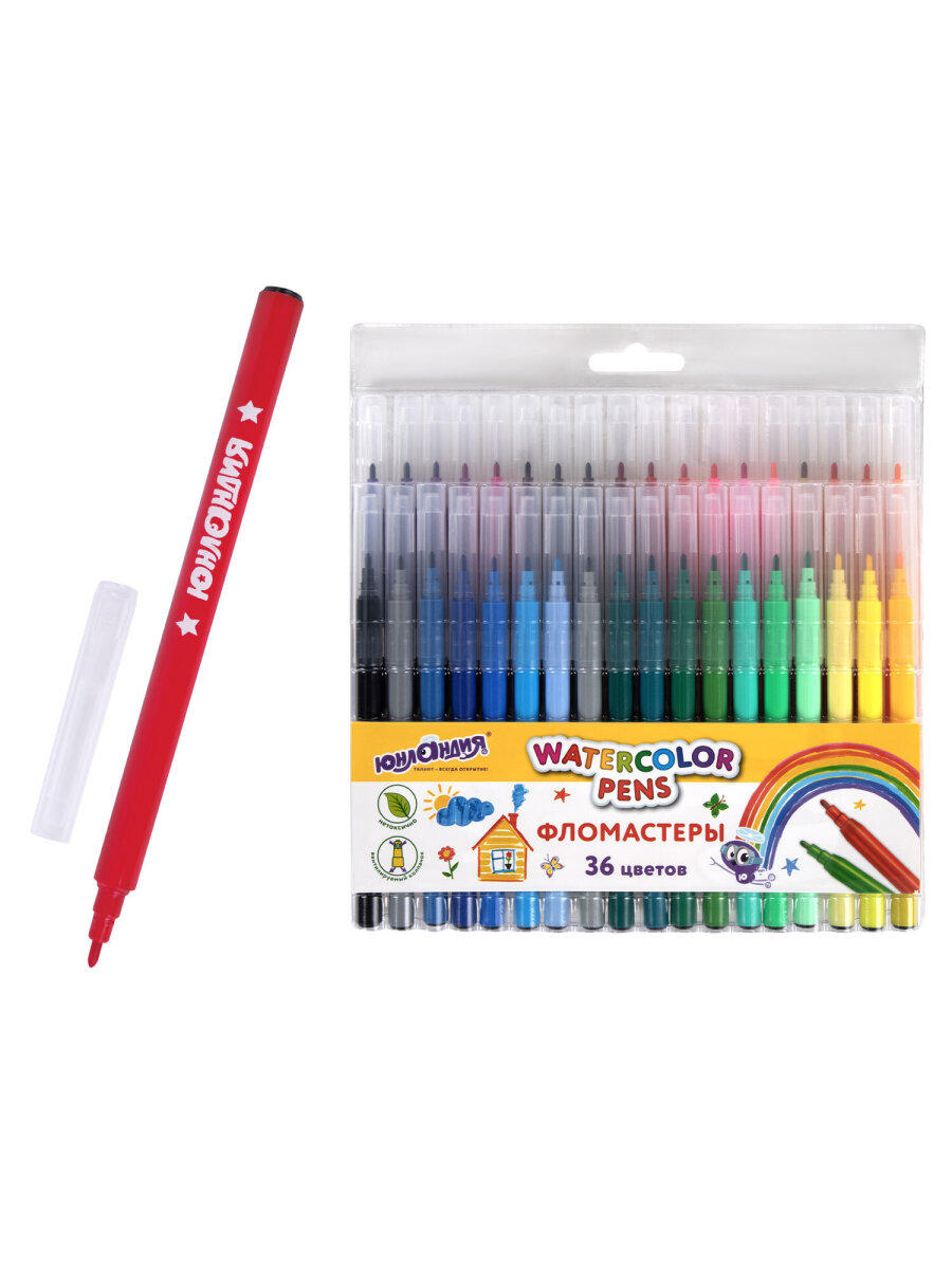 Фломастеры Юнландия - фото 2