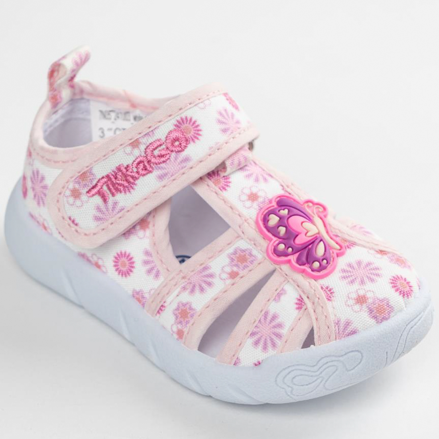 Сандалии TikkaGo 7N05_241003_white-pink - фото 5