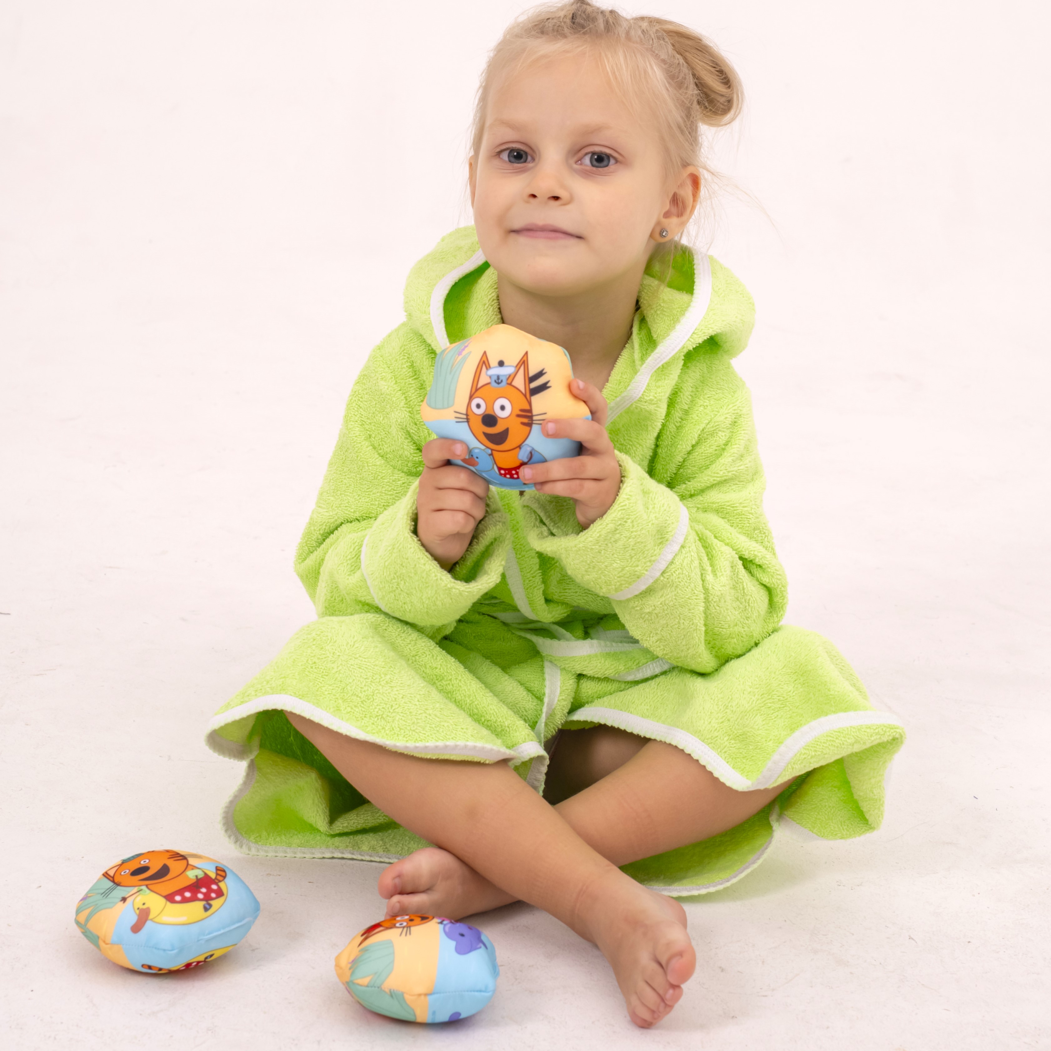 Игрушка-антистресс Uviton сквиш Три кота, 3 штуки - фото 5