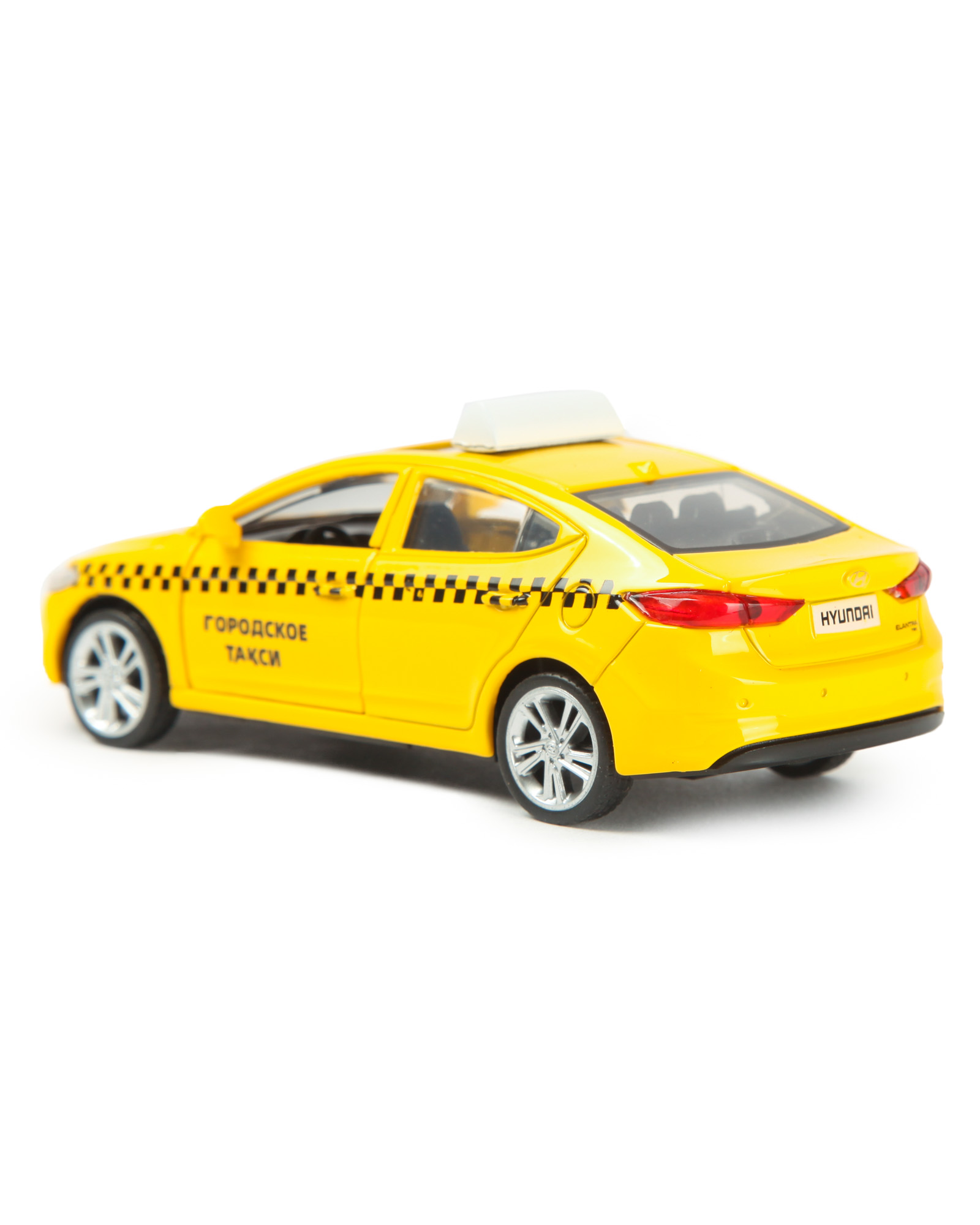 Автомобиль Mobicaro Hyundai Elantra Такси 1:40 67372 - фото 6
