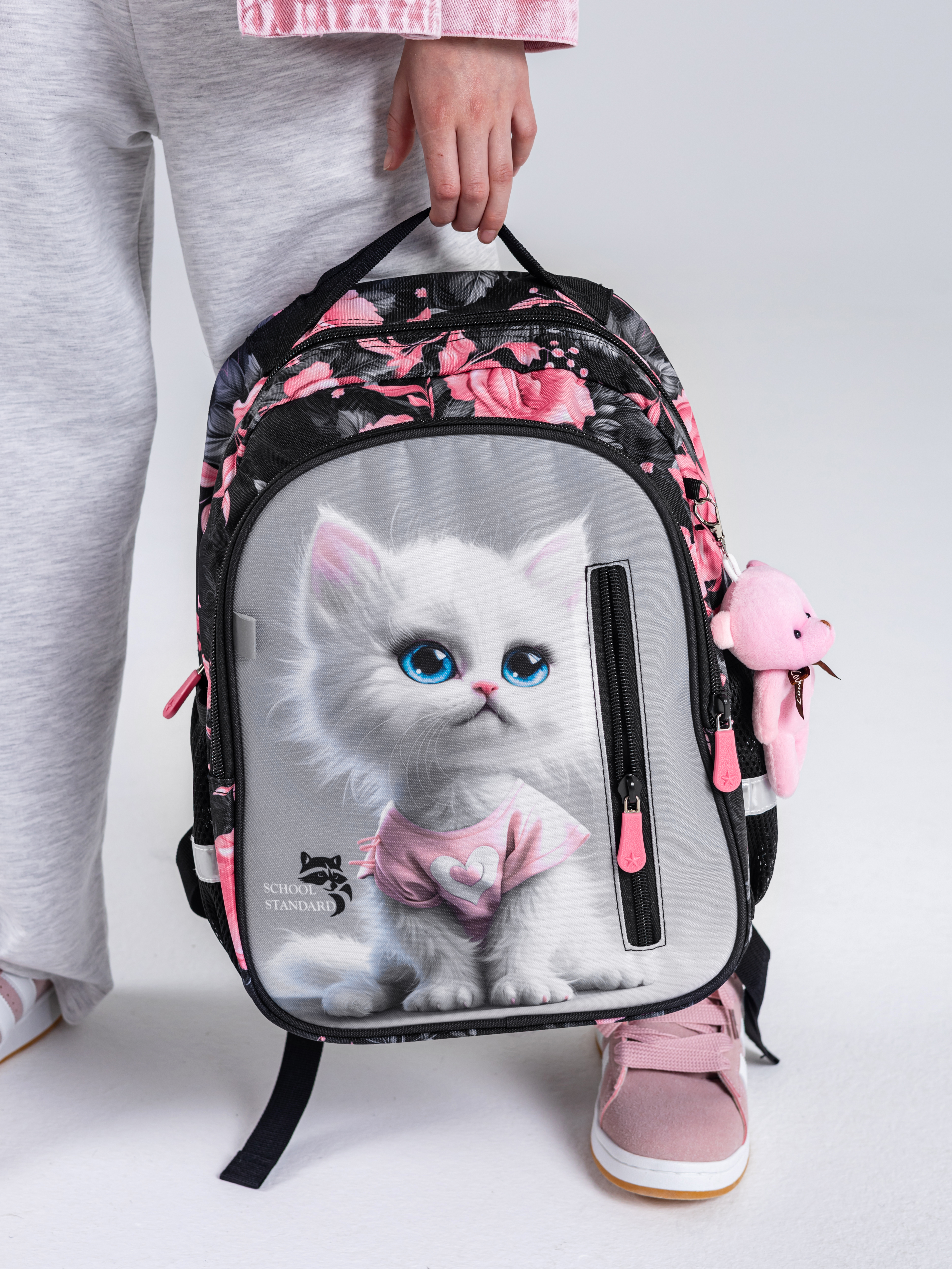 Рюкзак School Standard первокласснику набор 4 в 1 - фото 3