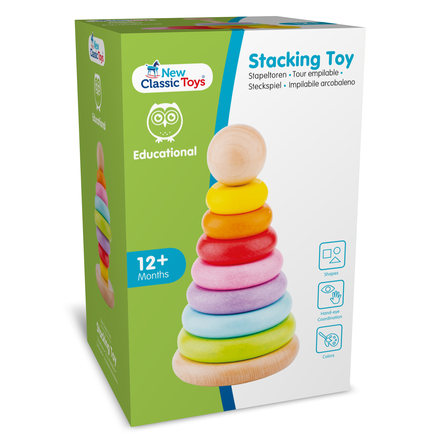 Игрушка New Classic Toys пирамидка - фото 10