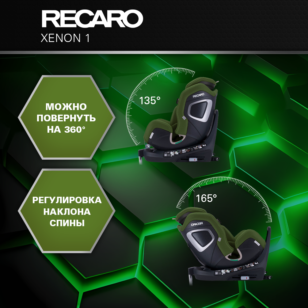 Автокресло Recaro Xenon 1 Isofix 0+/1/2 (0-25 кг) - фото 2