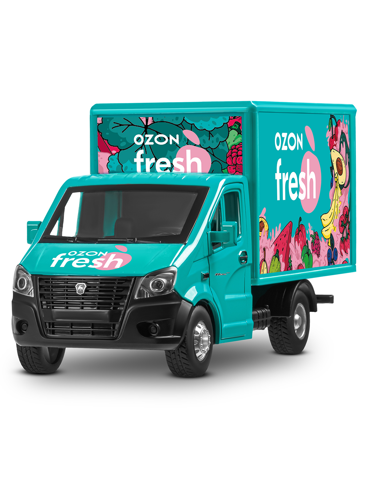 Грузовик Ozon ГАЗель Next Ozon Fresh 1:28 JB0405417 - фото 13