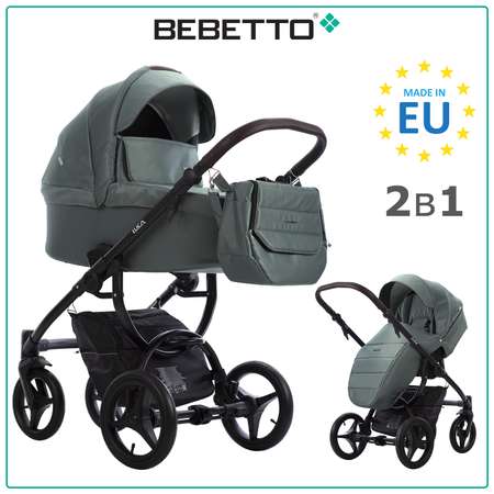 Коляска 2в1 Bebetto Luca зеленый