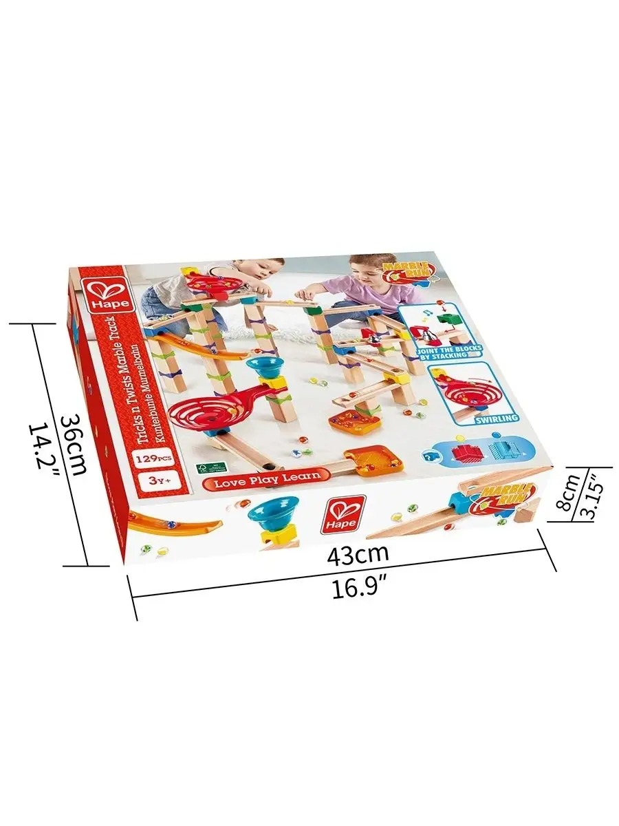 Игровой набор HAPE каскад шариков E1100_HP - фото 14