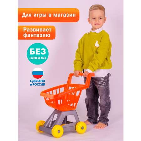 Игровой набор СТРОМ тележки и корзинки
