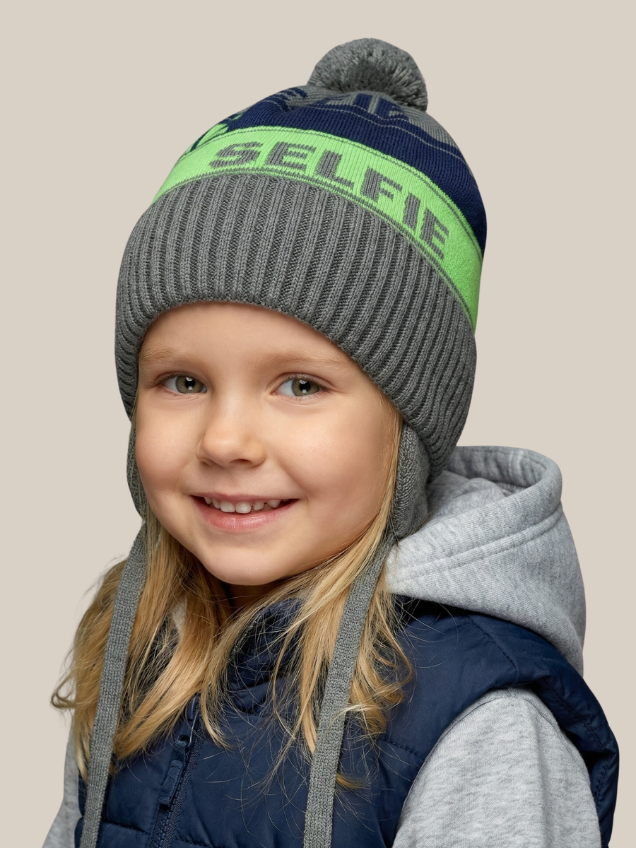 Шапка SELFIE WORK 421614/ярко-зеленый - фото 1