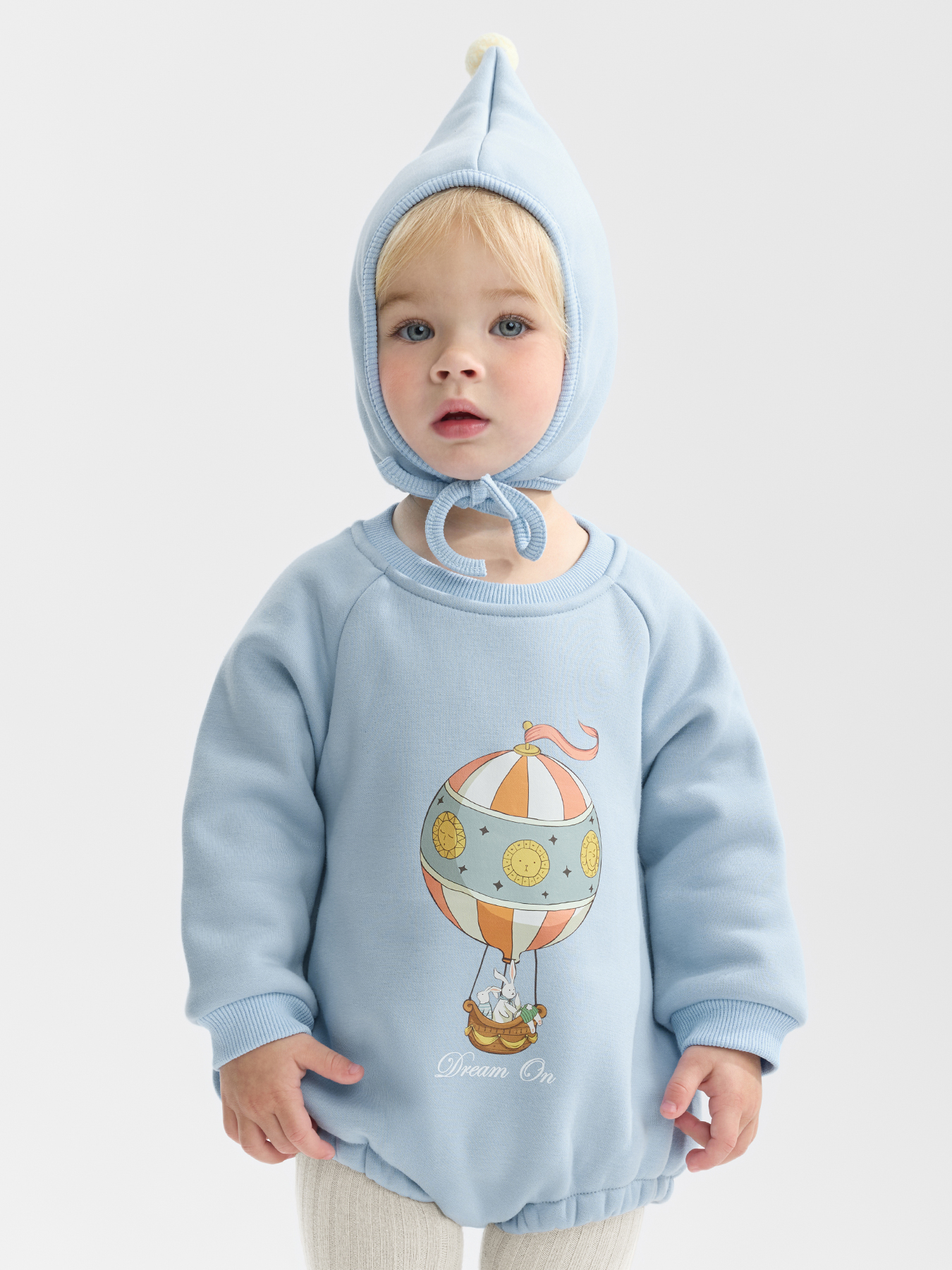 Боди и шапочка Happy Baby 88573-0_light-blue - фото 1