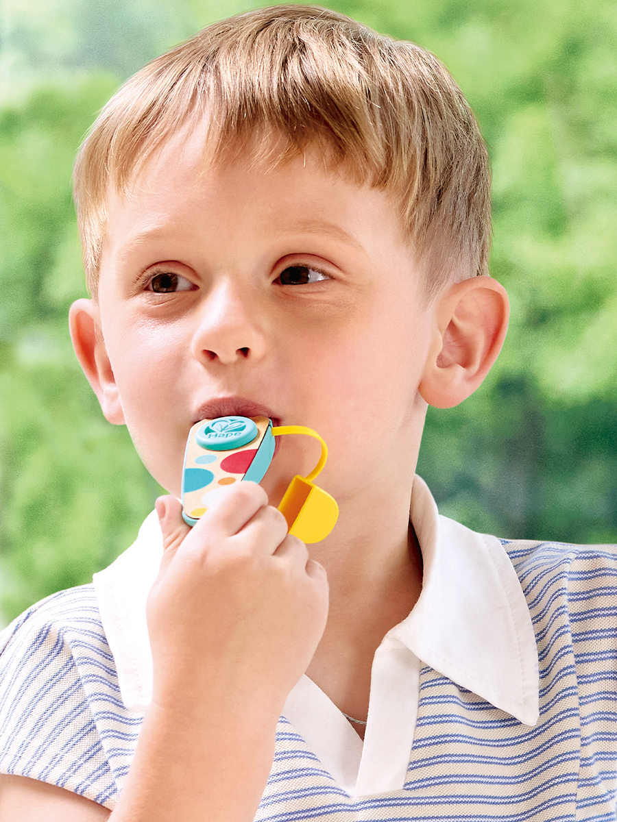 Игрушка музыкальная Hape саксофон, флейта, губная гармошка - фото 7