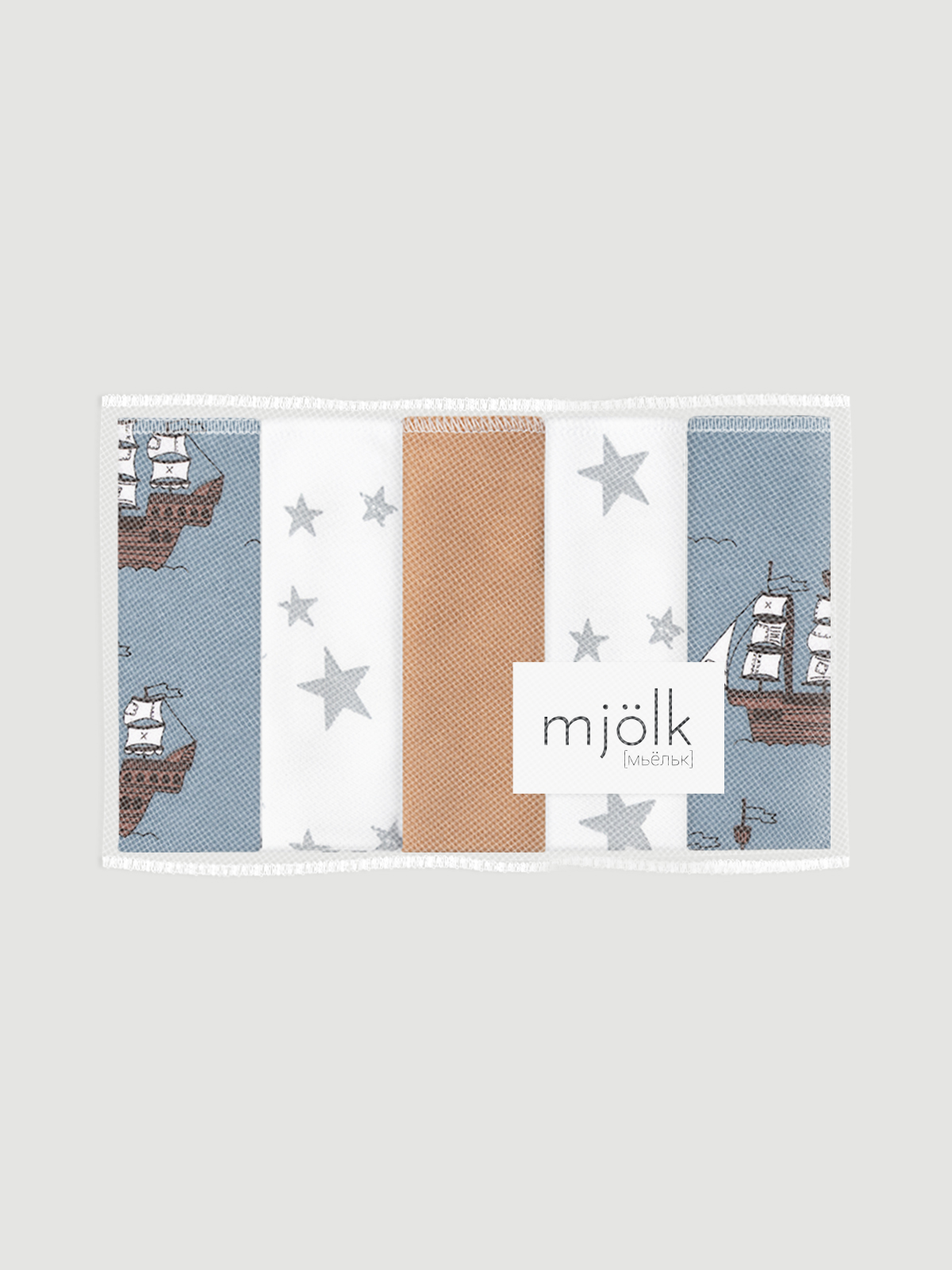 Нагрудник Mjolk текстиль - фото 1