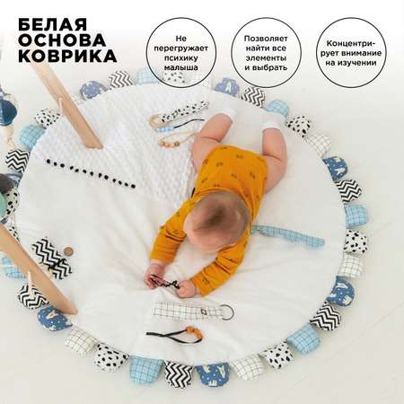 Коврик BYYY.SHOP Мишки на Севере
