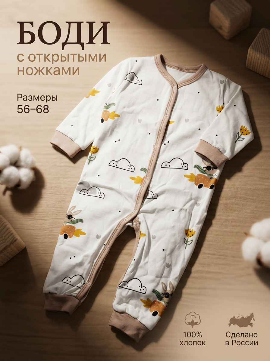 Комбинезон Milkymania 120гонщик - фото 3