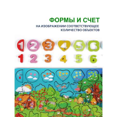 Игрушка JoyWill сортер Монтессори