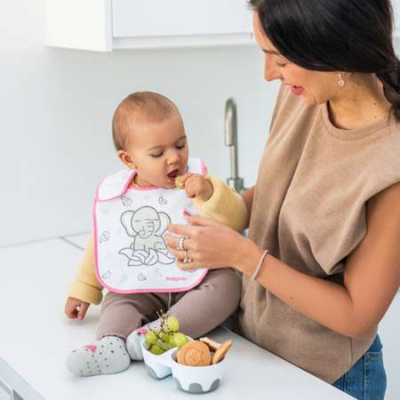 Нагрудник Babyono текстиль в ассортименте