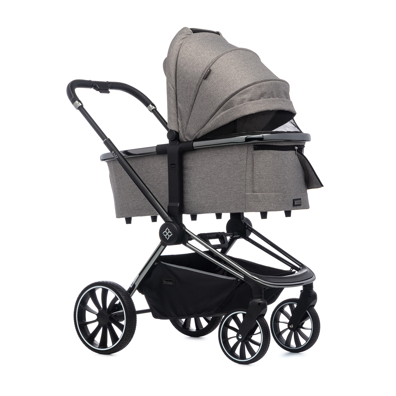 Коляска 2в1 Labala Raiz Light grey - фото 8