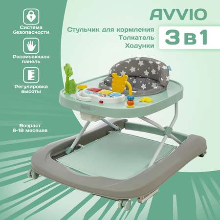 Ходунки Nuovita Avvio бирюзовый