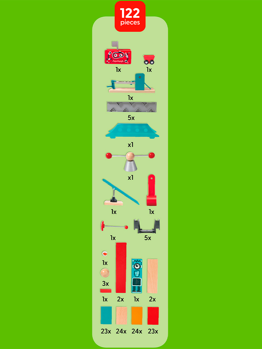 Настольная игра Hape фабрика роботов - фото 14