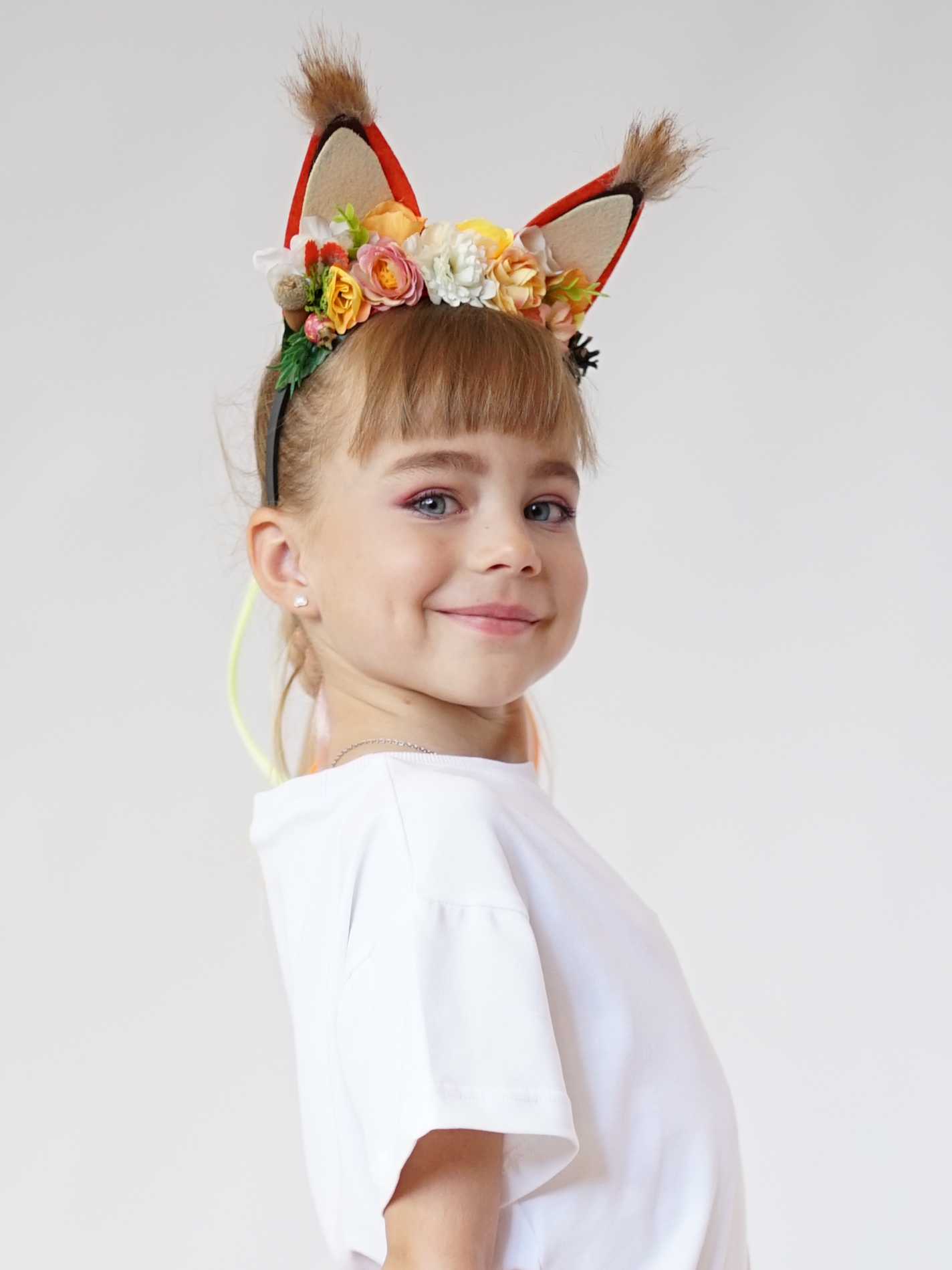 Ободок белка с ушками ЭнчантималсDress ОбУшиБелки - фото 2