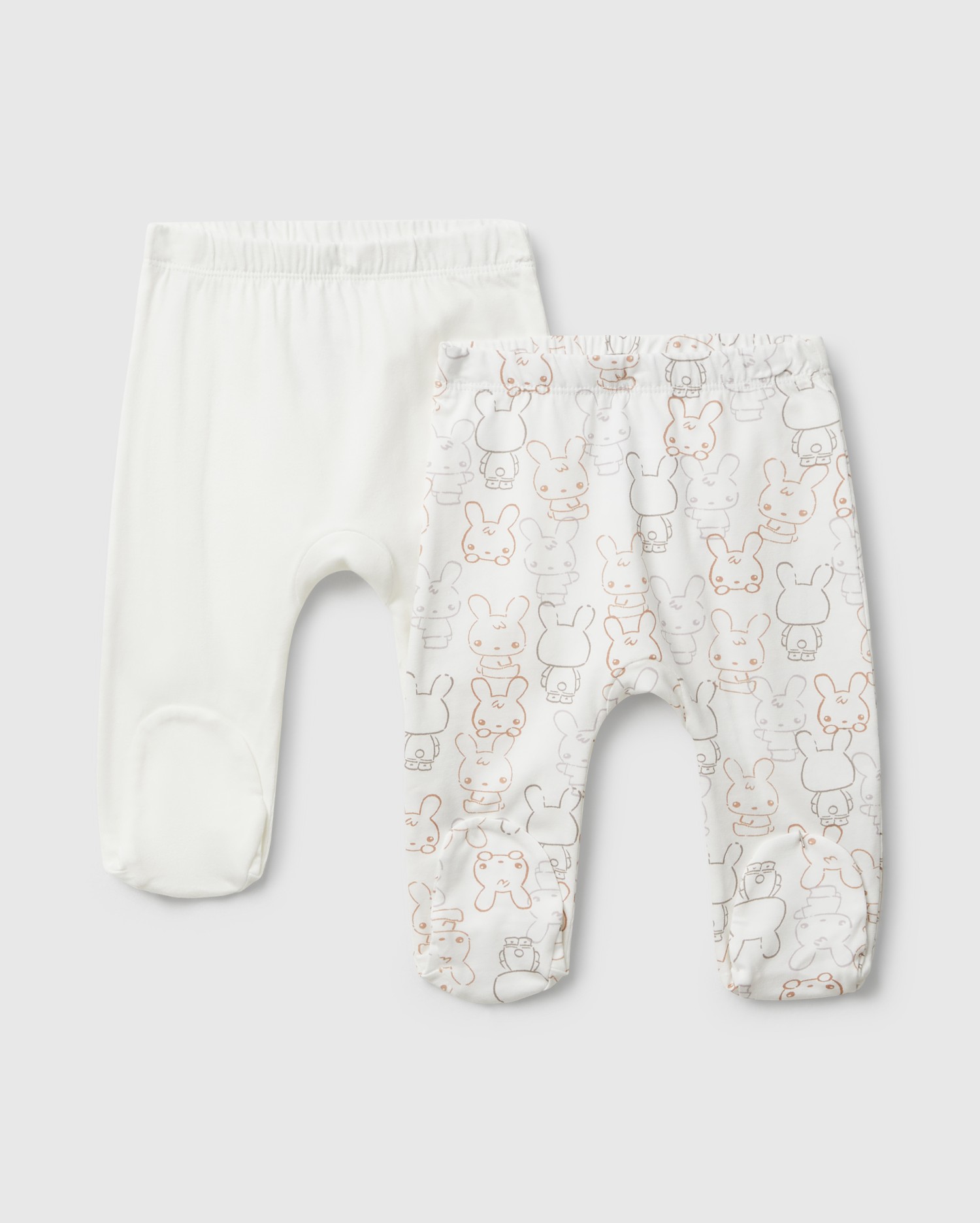 Ползунки 2 шт United Colors of Benetton 25A_3DKAAF02H_905 - фото 2