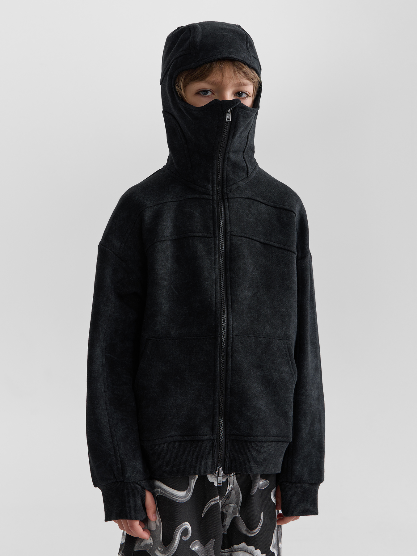 Толстовка Happy Baby 88577_washed-black - фото 1