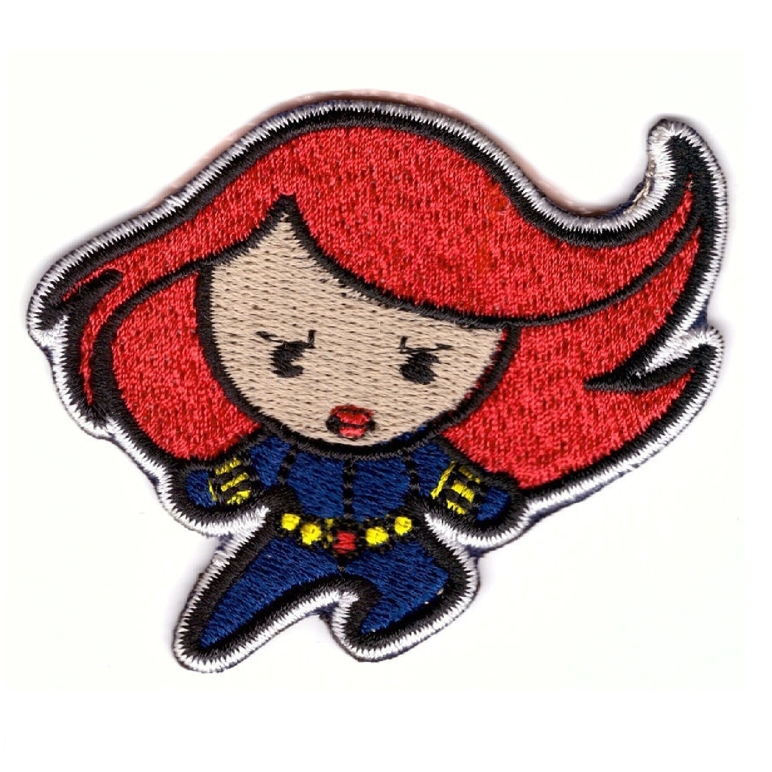 Наклейка-патч для одежды PrioritY Черная Вдова каваи - фото 1