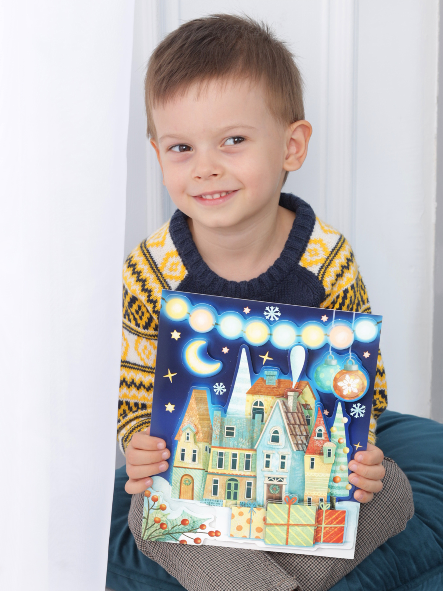 Набор для творчества Дрофа-Медиа Новогодний городок аппликация - фото 5