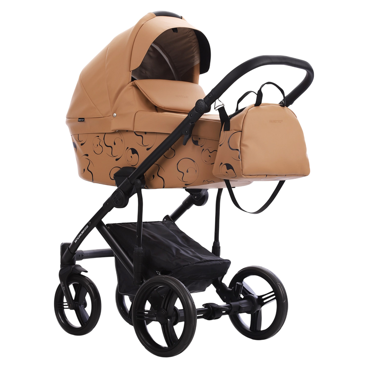 Коляска 2в1 Bebetto Magnum Light SE Pro оранжевый - фото 1