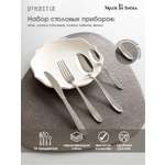 Набор столовых приборов DeNASTIA на четыре персоны Элегант нержавеющая сталь CU00012