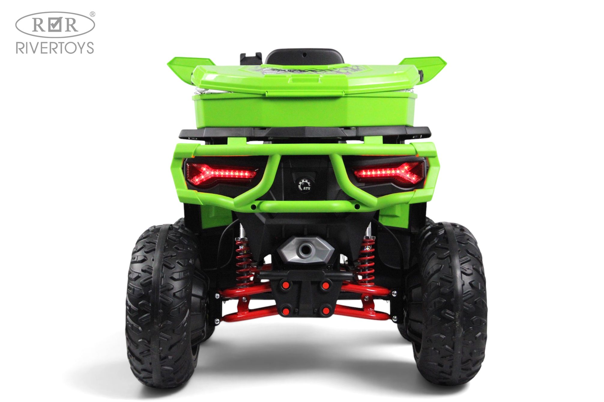 Электромобиль RIVERTOYS Z111ZZ-NEW-GREEN С пультом ДУ - фото 2