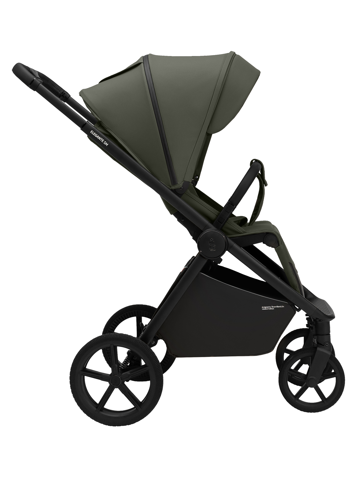 Коляска прогулочная Sweet Baby Elegante SM Green зеленый - фото 15