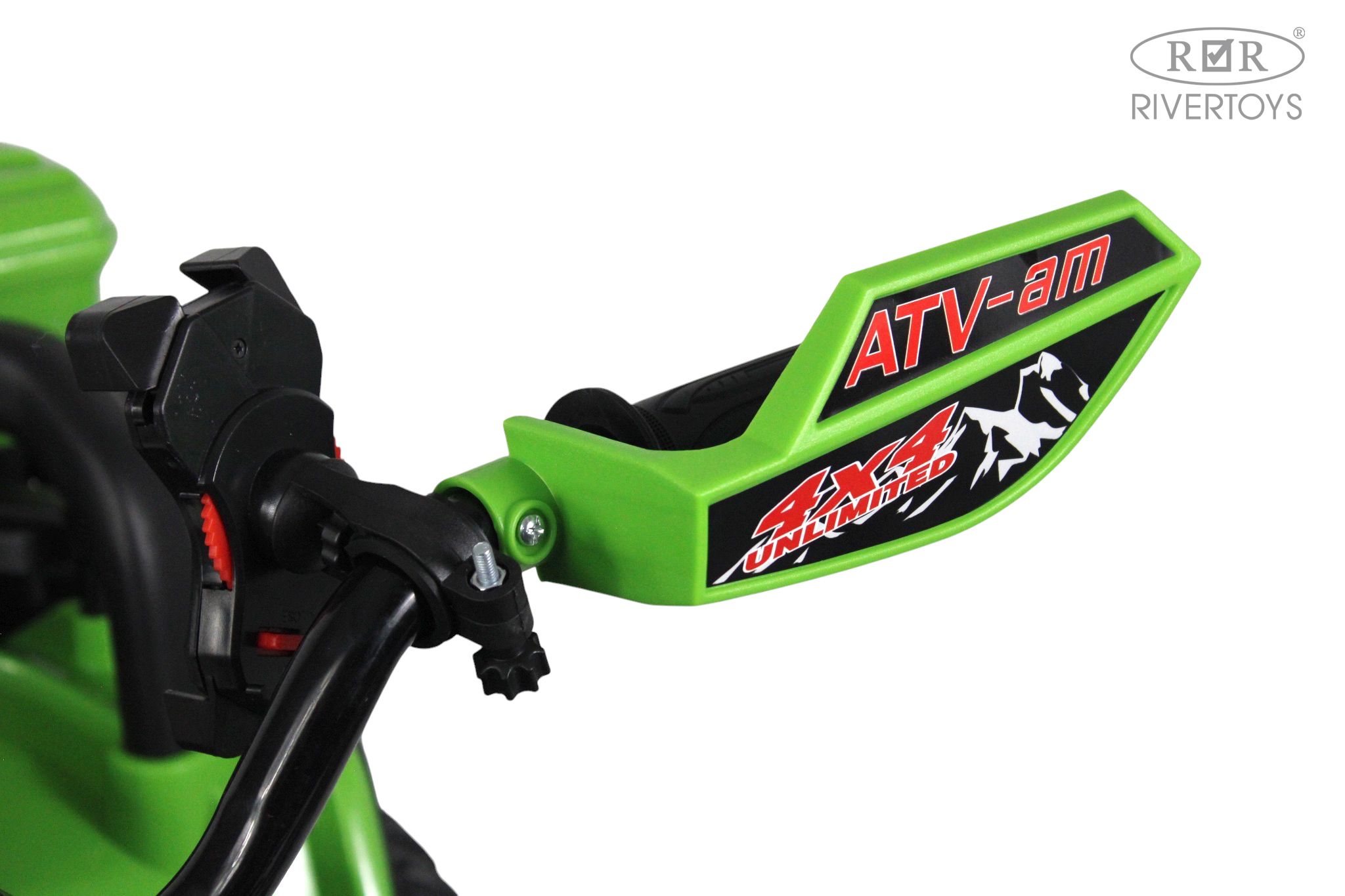 Электромобиль RIVERTOYS Z111ZZ-NEW-GREEN С пультом ДУ - фото 12