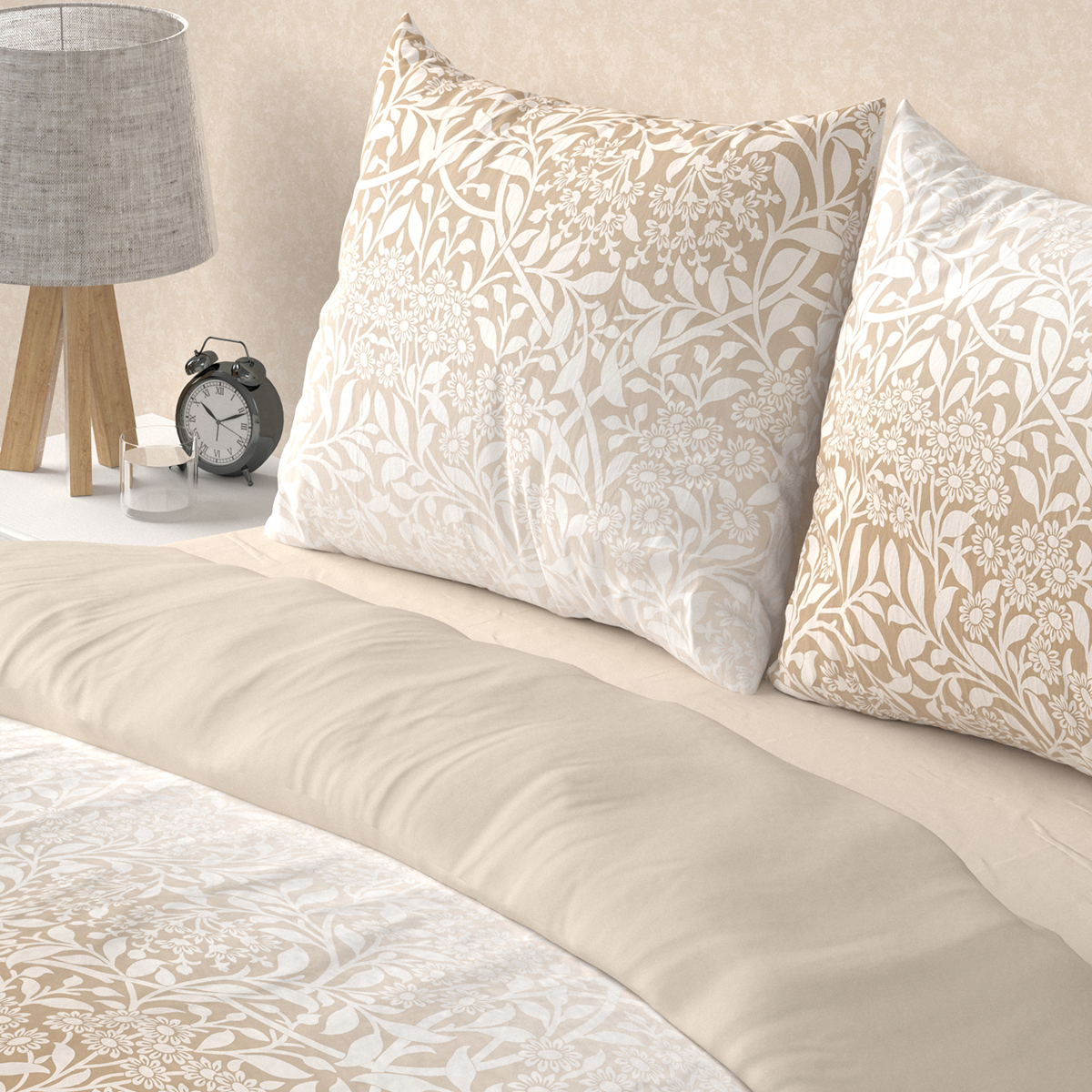 Комплект постельного белья BRAVO Велюс полутораспальный 4 предм. - фото 2