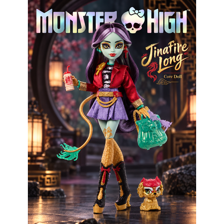 Кукла модельная Monster High Jinafire Long HYV58