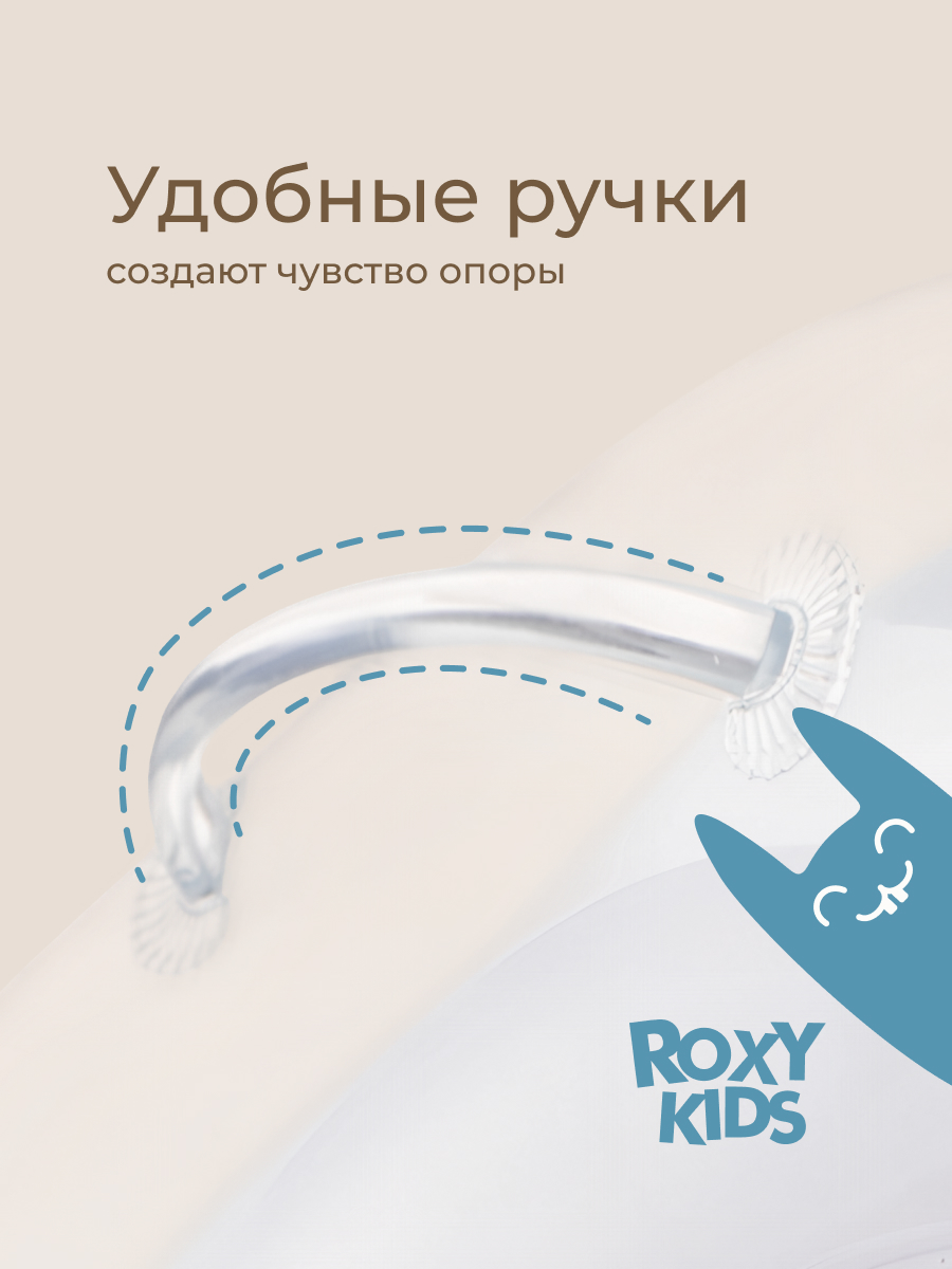 Круг для купания ROXY-KIDS Flipper Ангел белый - фото 12