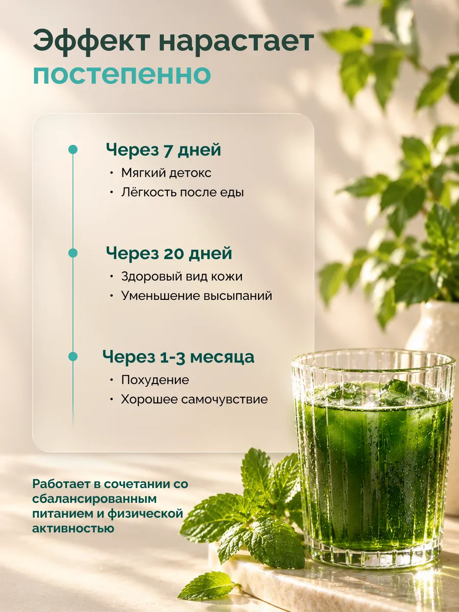 Набор Хлорофилл жидкий + Цеолит детокс MedCraft Энергия и чистая кожа - фото 4