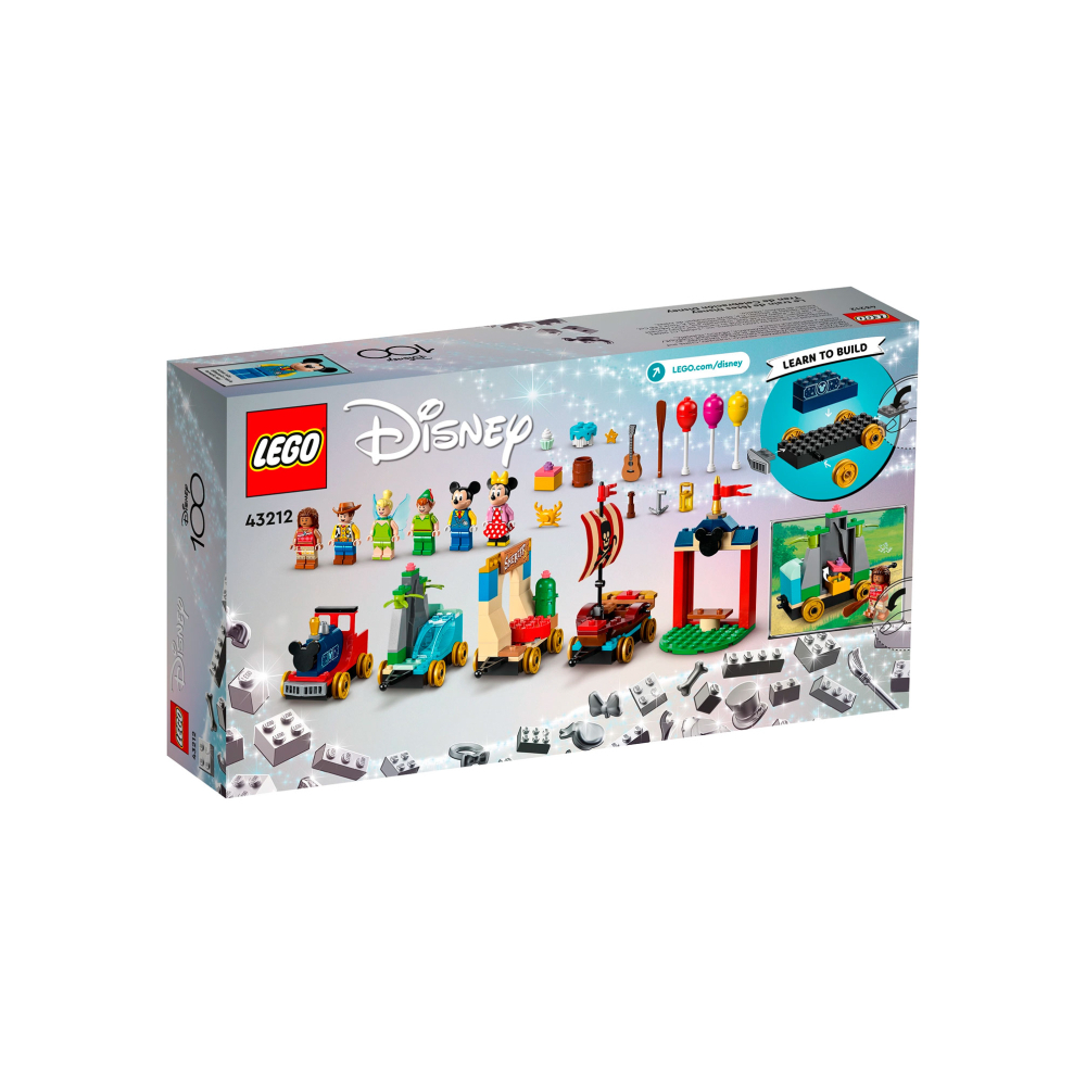 Конструктор LEGO Disney Princess Праздничный поезд Диснея 43212 613 дет. - фото 2